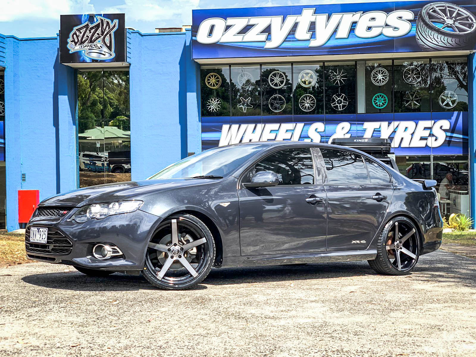 Ford Falcon Xr On Hussla Zane Dark Tint Hussla Wheels Off Road