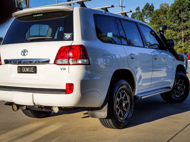 Toyota Land Cruiser On Hussla Stealth Gloss Black Milled Hussla