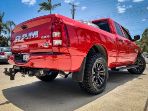 Dodge Ram 1500 on Hussla ambush dark tint 04