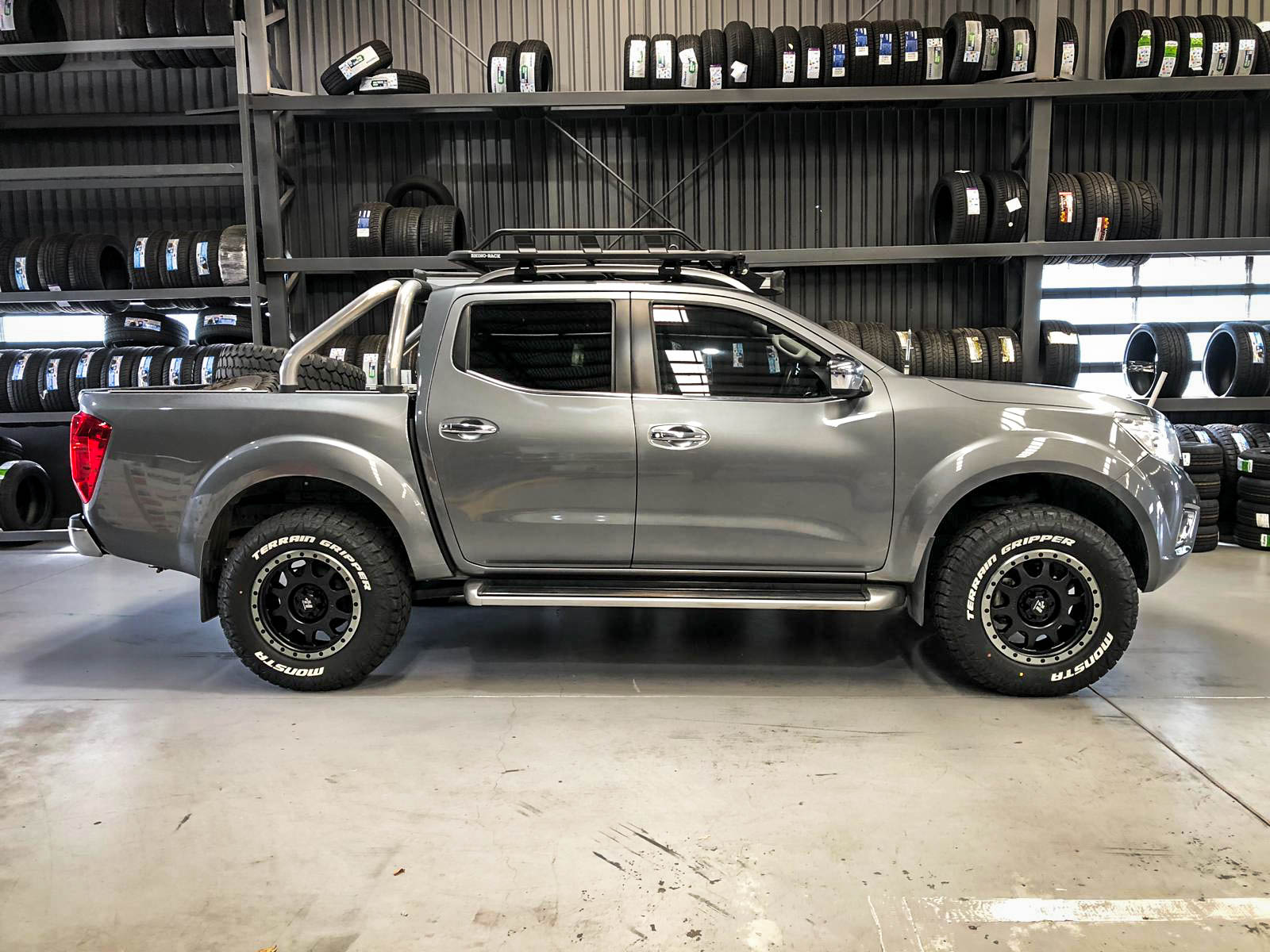 Nissan navara on hussla raptor matte black 2 – Hussla Wheels Off-Road ...