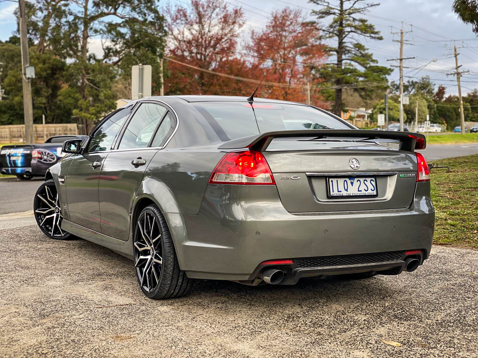 Holden Commodore sv6 on hussla medusa machined face3 – Hussla Wheels ...