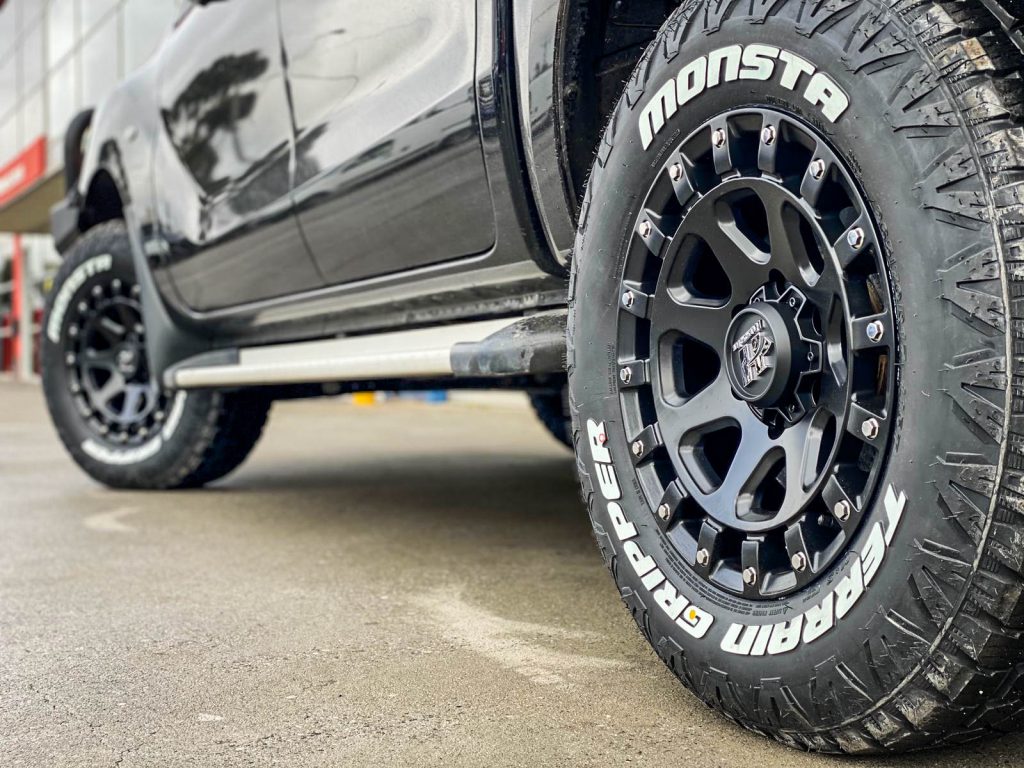 Mazda Bt On Hussla Takeover Matte Black Hussla Wheels Off Road Car Suv Passenger Wheels